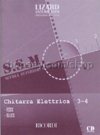 Chitarra Elettrica: Rock E Blues - Vol. 3-4 (Book & CD)