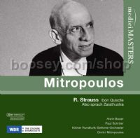 Mitropoulos conducts: Don Quixote Op 35/Also sprach Zarathrustra Op 30 (Medici Masters Audio CD)