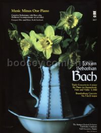 Triple' Concerto Amin/Brndnbrg 5 (Music Minus One with CD Play-along) CD 3057