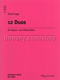 12 Duos for Soprano and Alto recorder