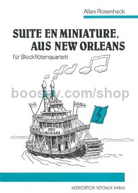 Suite en Miniature: Aus New Orleans - 4 recorders (score)