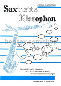 Saxinett & Klarophon - clarinet, saxophone, piano (score)