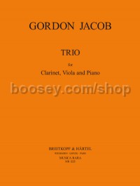 Trio - clarinet, viola, piano