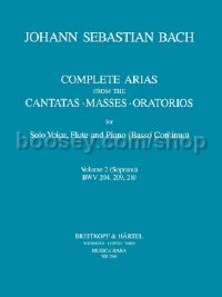 Complete Arias, Vol. 2 for soprano, flute & piano