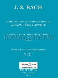 Complete Arias, Vol. 7 for tenor, flute & piano