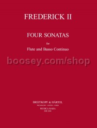 Four Sonatas for flute and basso continuo