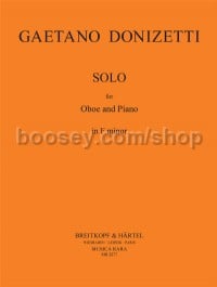Solo For Oboe & Piano