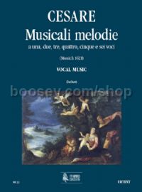 Musicali Melodie a 1, 2, 3, 4, 5 e 6 voci - Vocal Music (score)