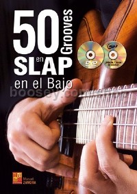 50 Grooves En Slap En El Bajo (Book, CD & DVD)