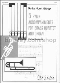 5 Hymn Accompaniments for Brass & Organ, Set 1