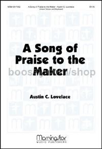 A Song of Praise to the Maker