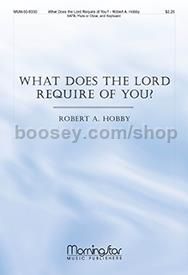 What Does the Lord Require of You?