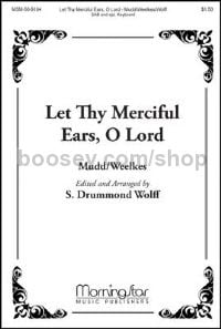 Let Thy Merciful Ears, O Lord