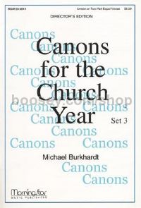 Canons for the Church Year, Set 3