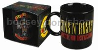 Boxed Mug - Guns N Roses Appetite For Destruction Classic Design
