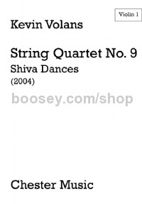 String Quartet No.9 - Shiva Dances (Parts) (Set of Parts)