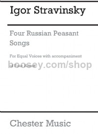 Four Russian Peasant Songs (Chorus Part)