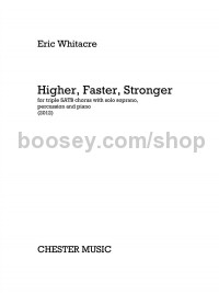 Higher, Faster, Stronger (Percussion/Piano Parts)