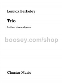 Trio for Flute, Oboe & Piano (Score & Parts)