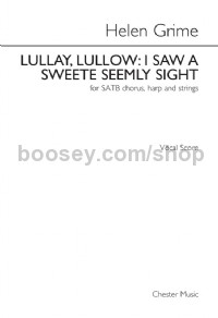 Lullay, Lullow - I Saw a Sweete Seemly Sight (Vocal Score)