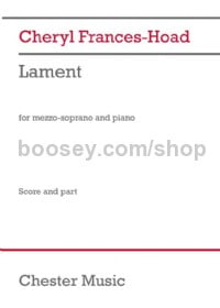 Lament (Mezzo Soprano Voice and Piano)