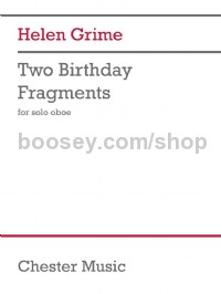 Two Birthday Fragments (Oboe)