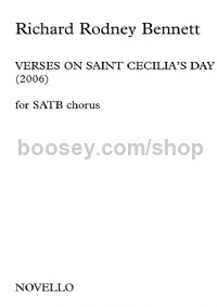 Verses on St. Cecilia's Day (Vocal Score)