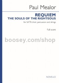 Requiem 'The Souls of the Righteous' (Full Score)