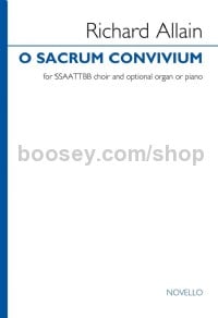 O sacrum convivium (SSAATTBB)