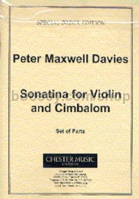 Sonatina for Violin and Cimbalom (Set of Parts)