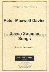 Seven Summer Songs (Untuned Percussion I Part)
