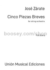 Cinco Piezas Breves (String Orchestra Score)