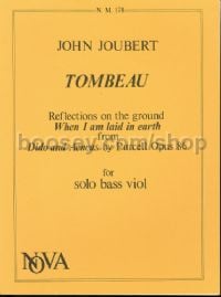 Tombeau for solo bass viol