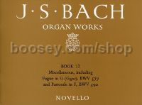 Organ Works, Book 12: Miscellaneous