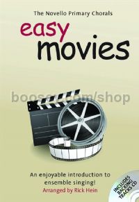 Easy Movies (Two-part Chorus & Piano) (Book & CD)