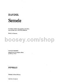 Semele (Abridged Concert Edition) (vocal score)