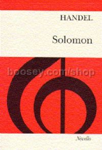 Solomon (vocal score)