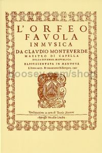 L'Orfeo, Favola In Musica (Mixed Voices & Orchestra)