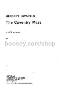 Coventry Mass (SATB & Organ)