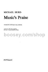 Music's Praise (SATB & String Ensemble)