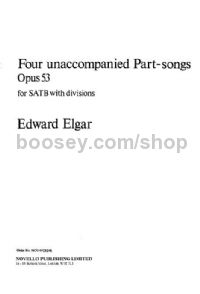 Four Unaccompanied Part-Songs, Op.53