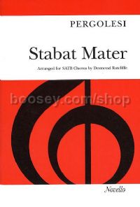 Stabat Mater (Soprano, Alto, SATB & Piano)