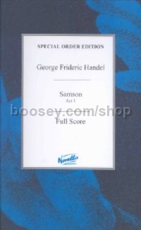 Samson (Mixed Voices & Orchestra) (Full Score)