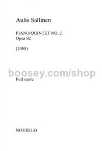 Piano Quintet No.2, Op.92 (Score & Parts)