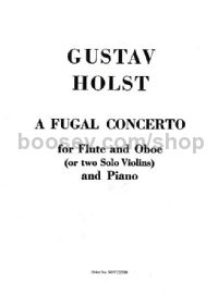 A Fugal Concerto (Flute, Oboe & Piano)