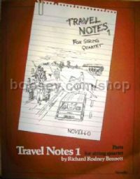Travel Notes, Book I (String Quartet)