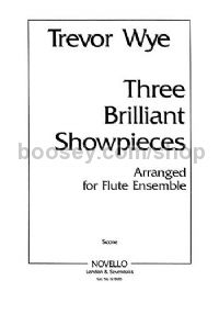 Three Brilliant Showpieces (Flute Ensemble)