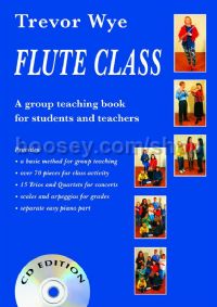 Flute Class (Flute & Piano) (Book & CD)