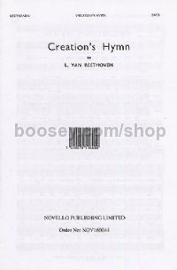Creation's Hymn (SATB)
