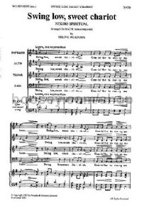 Swing Low, Sweet Chariot (SATB)